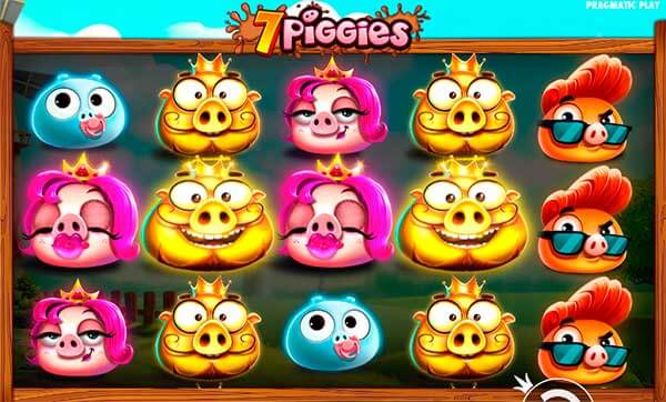 7 Piggies kostenlos spielen Slot Spiel Bild
