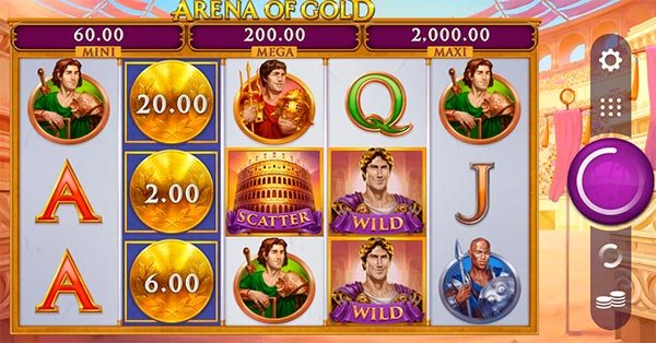 Arena of Gold kostenlos spielen Slot Spiel Bild