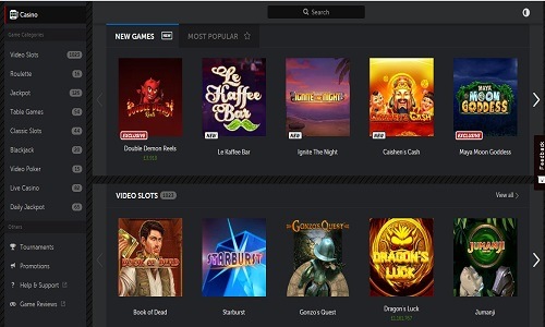 Betsafe Casino screenshot