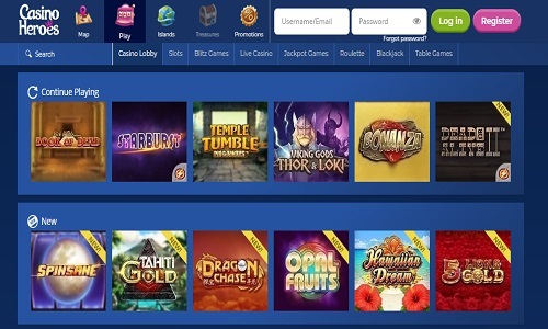 Casino Heroes screenshot