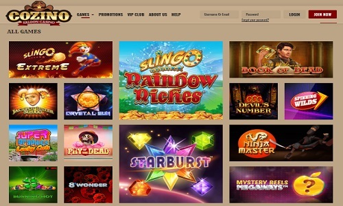 Cozino screenshot