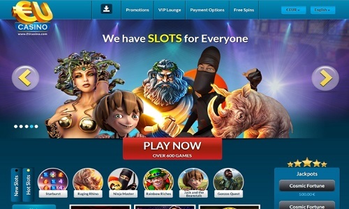 EUcasino screenshot