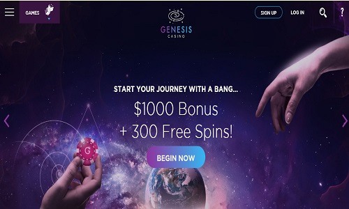 Genesis Casino screenshot
