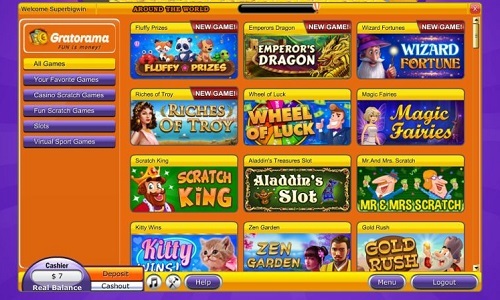 Gratorama Casino screenshot