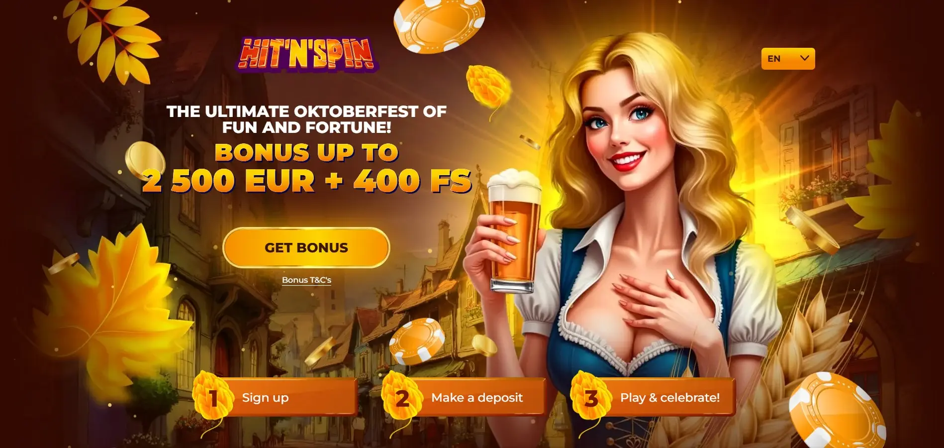 Hit’n’Spin Casino 25 Euro ohne Einzahlung