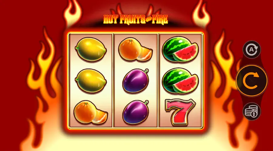 Hot Fruits on Fire Spielautomat von Mancala Gaming