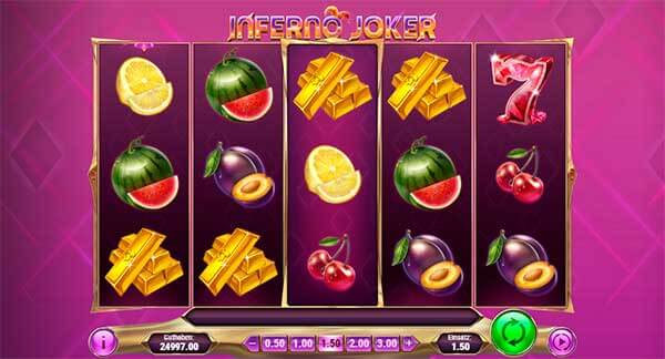 Inferno Joker kostenlos spielen Slot Spiel Bild