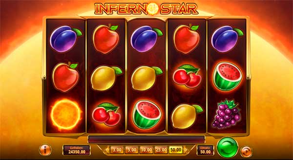 Inferno Star kostenlos spielen Slot Spiel Bild