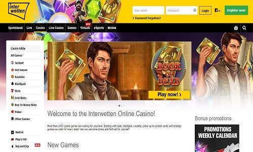 Interwetten Casino screenshot