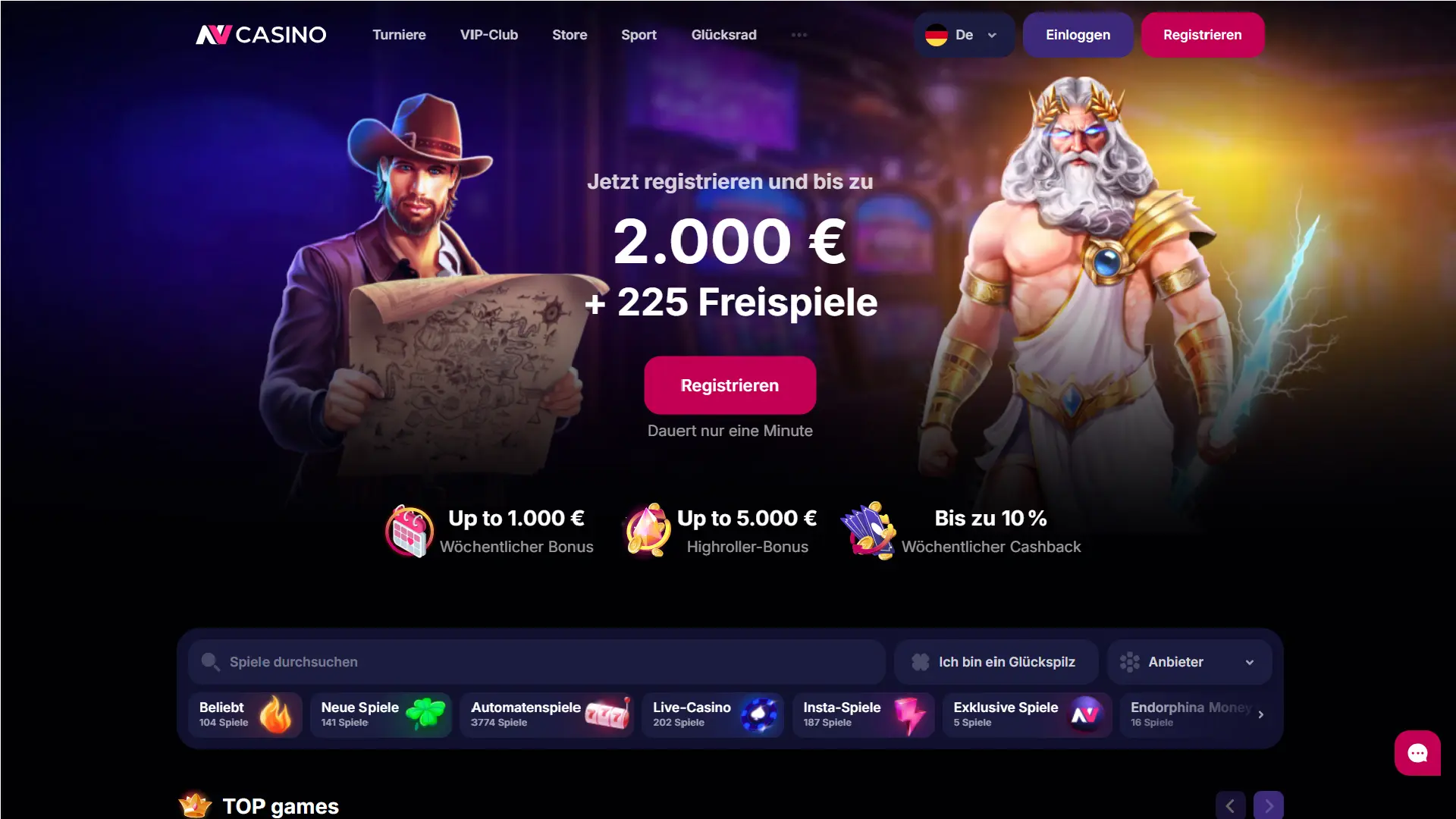 NV Casino in Deutschland