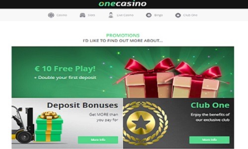 One Casino screenshot