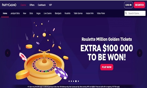 Party Casino screenshot