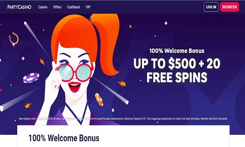 Party Casino screenshot