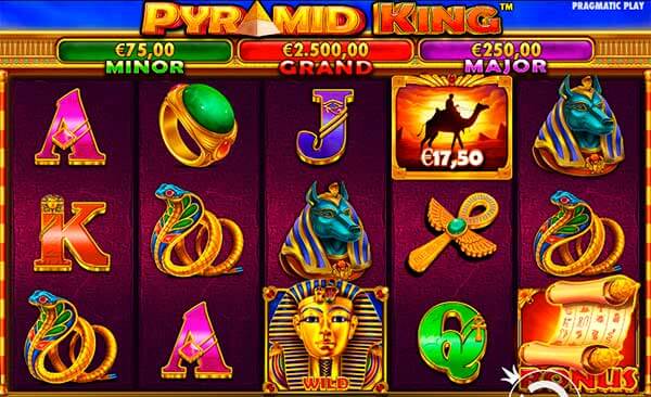 Pyramid King kostenlos spielen Slot Spiel Bild