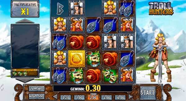 Troll Hunters kostenlos spielen Slot Spiel Bild