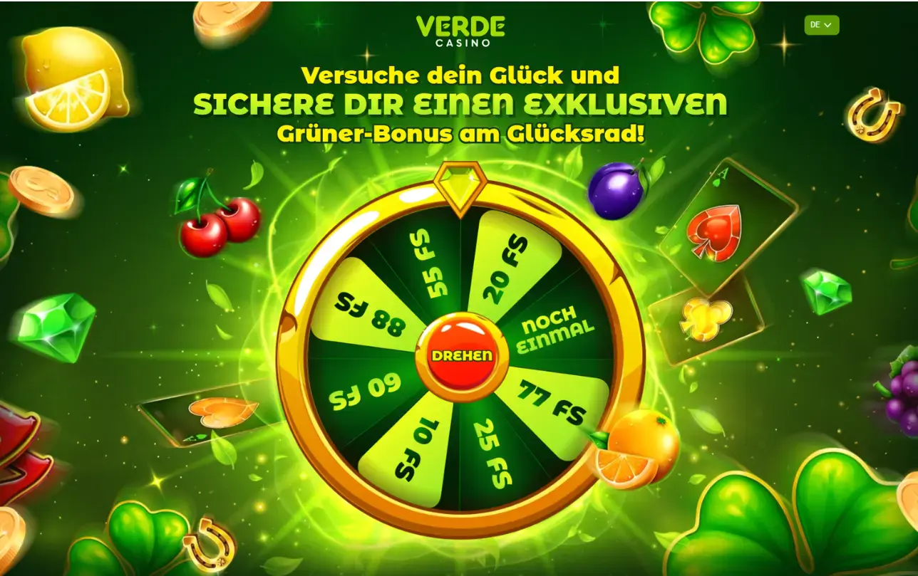 Verde Casino Random Bonus Ohne Einzahlung