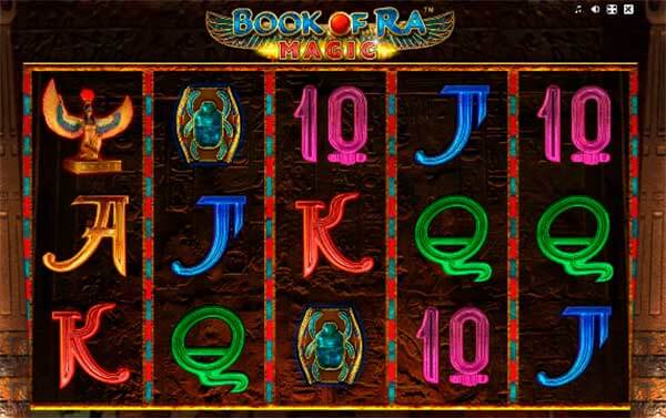 Book of Ra Magic kostenlos spielen Slot Spiel Bild