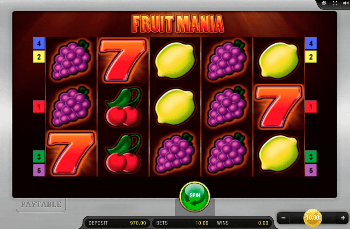 Fruit Mania kostenlos spielen Slot Spiel Bild
