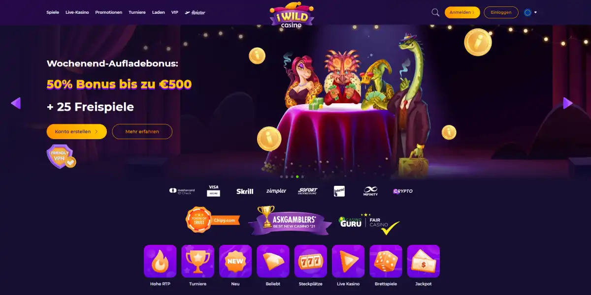 iwild online casino