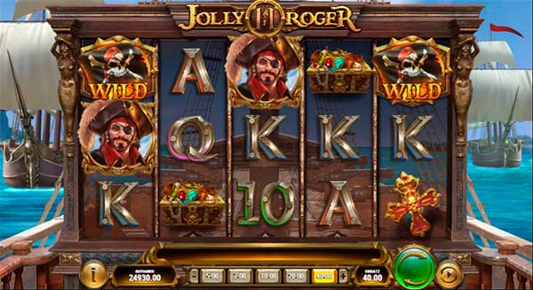 Jolly Roger 2 kostenlos spielen Slot Spiel Bild