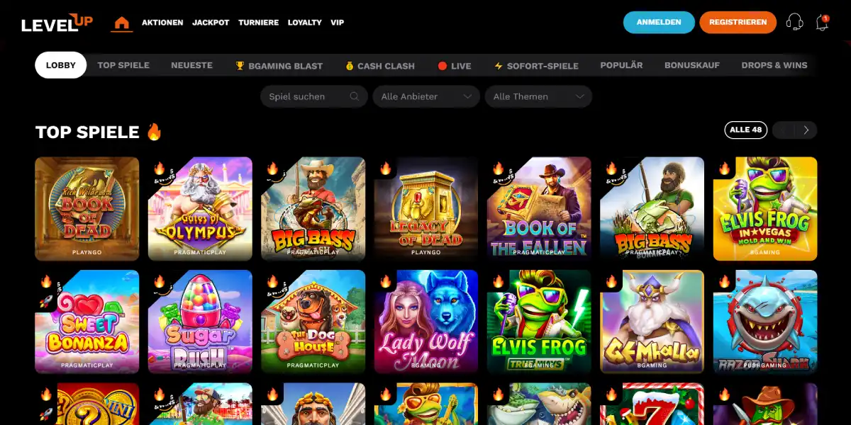 Levelup online casino