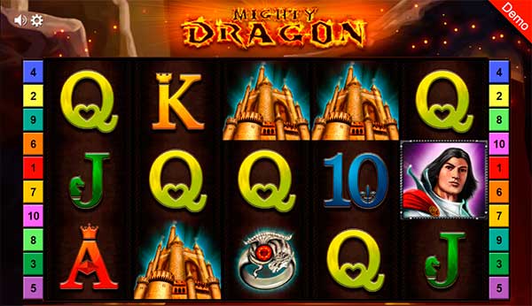 Mighty Dragon kostenlos spielen Slot Spiel Bild