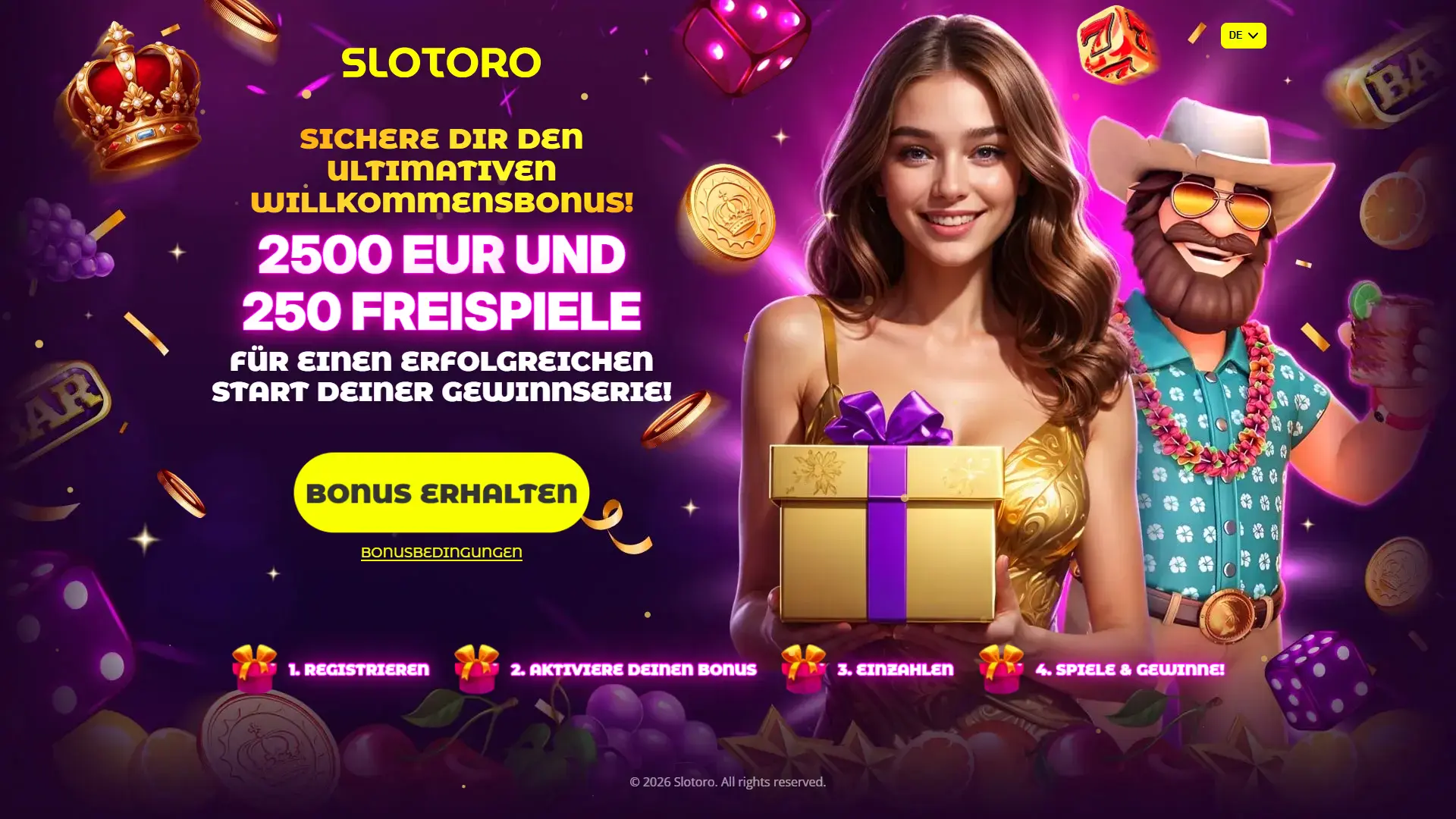 slotoro casino willkommensbonus