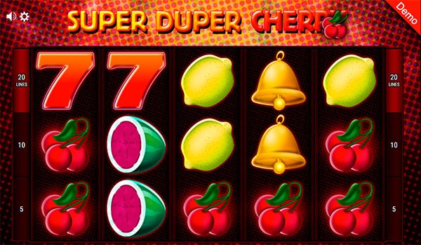Super Duper Cherry kostenlos spielen Slot Spiel Bild