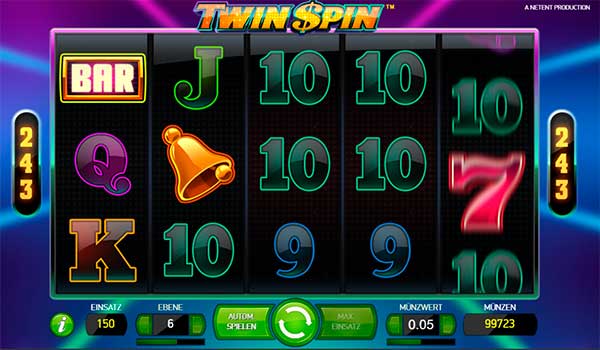 Twin Spin kostenlos spielen Slot Spiel Bild